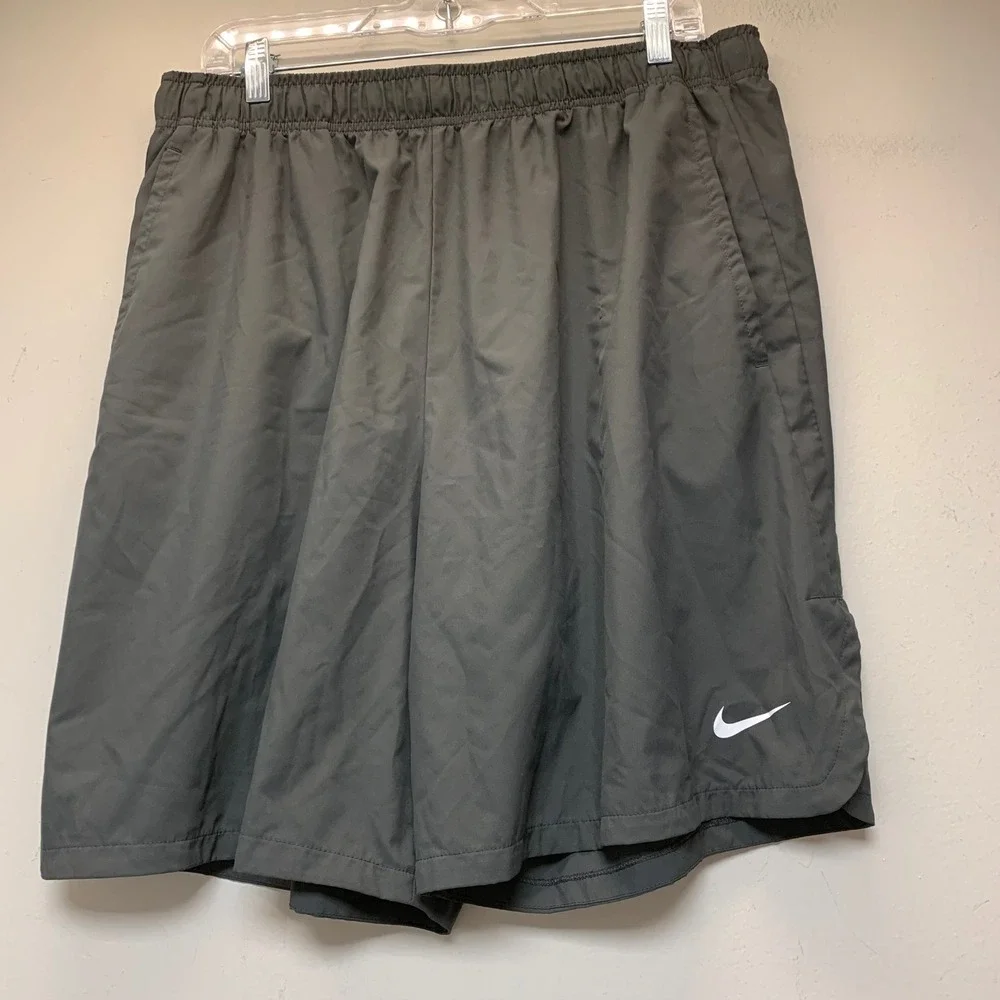 Nike Dri-FIT Training Shorts Mens XXL Gray Excellent Lightweight Activewear